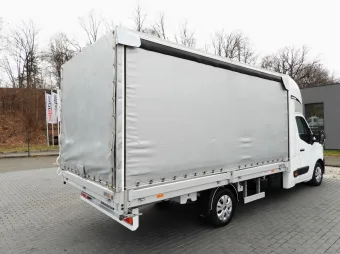 Renault Master skrzynia plandeka 8 palet 165KM 593824 - tyl zabudowy