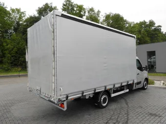 Renault Master skrzynia plandeka 10 palet 165KM 593853 - tyl zabudowy