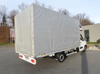 Renault Master skrzynia plandeka 10 palet 165KM 604506 - tyl zabudowy