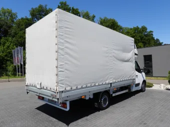 Renault Master skrzynia plandeka 10 palet 165KM 634441 - tyl zabudowy