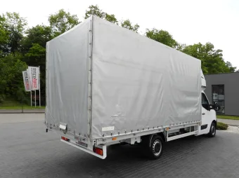 Renault Master skrzynia plandeka 10 palet 165KM 755185 - tyl zabudowy