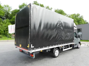 Renault Master skrzynia plandeka 10 palet 165KM 755733 - tyl zabudowy