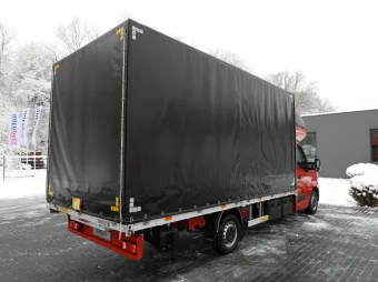Renault Master skrzynia plandeka 10 palet 165KM 756960 - tyl zabudowy
