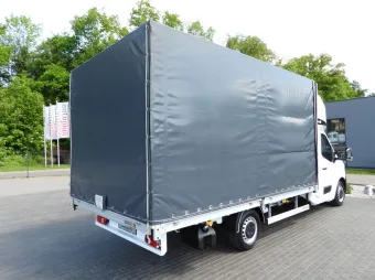 Renault Master skrzynia plandeka 10 palet 165KM 799350 - tyl zabudowy