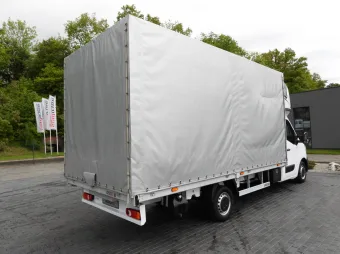 Renault Master skrzynia plandeka 10 palet 165KM 799364 - tyl zabudowy