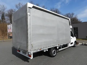 Renault Master skrzynia plandeka 10 palet 165KM 931698 - tyl zabudowy