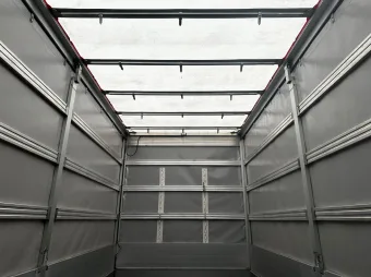 Renault Master skrzynia plandeka 10 palet 165KM 941360 - tyl zabudowy