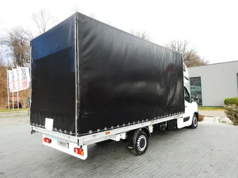 Renault Master skrzynia plandeka 10 palet 165KM 993955 - tyl zabudowy