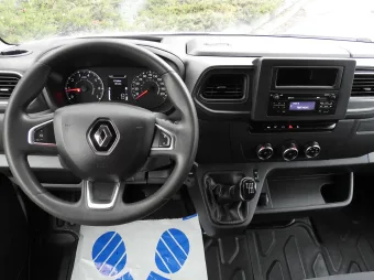 Renault Master skrzynia plandeka 10 palet 165KM 537250 - wnetrze