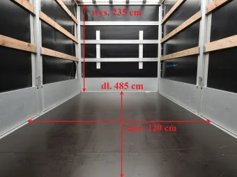 Renault Master skrzynia plandeka 10 palet 165KM 404696 - zabudowa