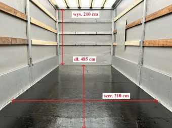 Renault Master skrzynia plandeka 10 palet 165KM 931699 - zabudowa