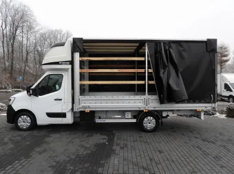 Renault Master skrzynia plandeka 10 palet 165KM 014916 - zaladunek