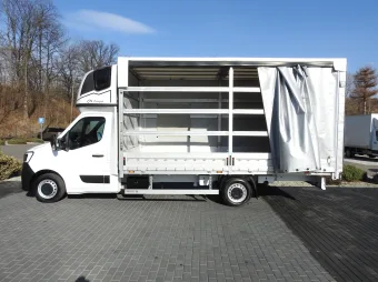 Renault Master skrzynia plandeka 10 palet 165KM 045764 - zaladunek