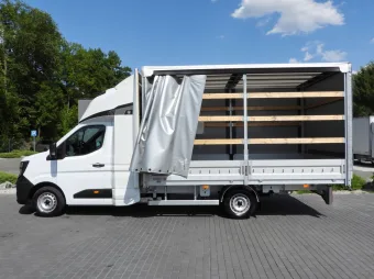 Renault Master skrzynia plandeka 10 palet 170KM 081555 - zaladunek