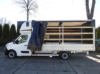 Renault Master skrzynia plandeka 10 palet 165KM 088722 - zaladunek