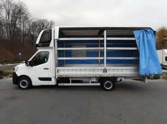 Renault Master skrzynia plandeka 10 palet 165KM 104473 - zaladunek