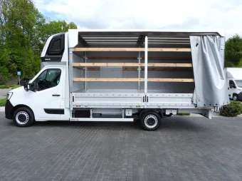 Renault Master skrzynia plandeka 10 palet 165KM 128523 - zaladunek