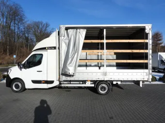 Renault Master skrzynia plandeka 10 palet 165KM 224009 - zaladunek