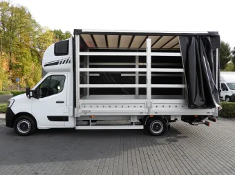 Renault Master skrzynia plandeka 10 palet 165KM 236577 - zaladunek