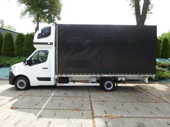 Renault Master skrzynia plandeka 10 palet 165KM 276004 - zaladunek