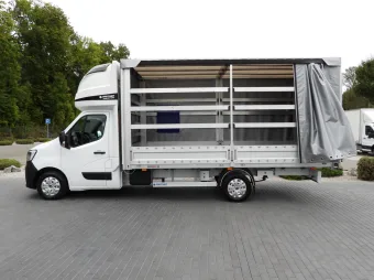 Renault Master skrzynia plandeka 10 palet 165KM 332440 - zaladunek