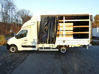 Renault Master skrzynia plandeka 10 palet 170KM 337511 - zaladunek