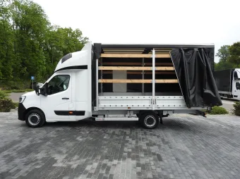 Renault Master skrzynia plandeka 10 palet 165KM 363110 - zaladunek