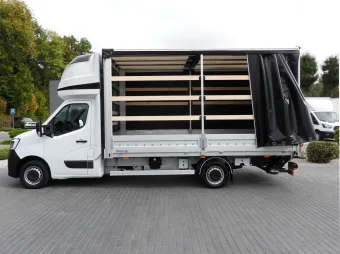Renault Master skrzynia plandeka 9 palet 165KM 363881 - zaladunek