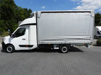 Renault Master skrzynia plandeka 8 palet 165KM 414173 - zaladunek