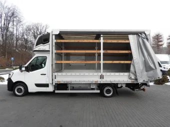 Renault Master skrzynia plandeka 10 palet 165KM 425023 - zaladunek