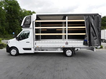 Renault Master skrzynia plandeka 10 palet 165KM 430274 - zaladunek