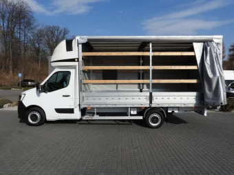 Renault Master skrzynia plandeka 10 palet 165KM 435671 - zaladunek