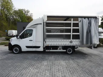 Renault Master skrzynia plandeka 10 palet 165KM 527917 - zaladunek
