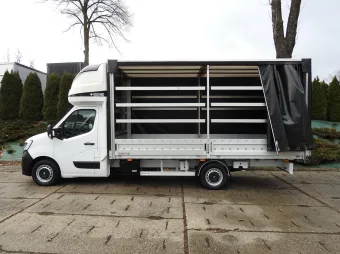Renault Master skrzynia plandeka 10 palet 165KM 537250 - zaladunek