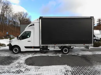 Renault Master skrzynia plandeka 9 palet 165KM 541688 - zaladunek