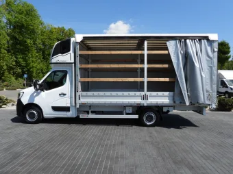 Renault Master skrzynia plandeka 10 palet 165KM 541728 - zaladunek