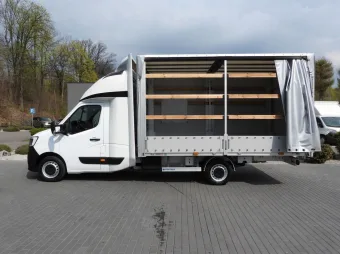 Renault Master skrzynia plandeka 10 palet 165KM 553225 - zaladunek