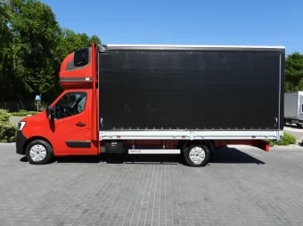 Renault Master skrzynia plandeka 10 palet 165KM 561027 - zaladunek
