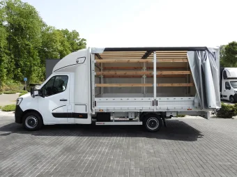 Renault Master skrzynia plandeka 10 palet 165KM 583857 - zaladunek