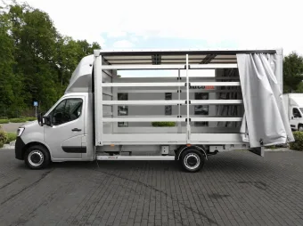 Renault Master skrzynia plandeka 10 palet 165KM 593853 - zaladunek