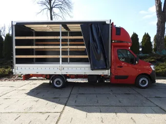 Renault Master skrzynia plandeka 10 palet 165KM 594417 - zaladunek