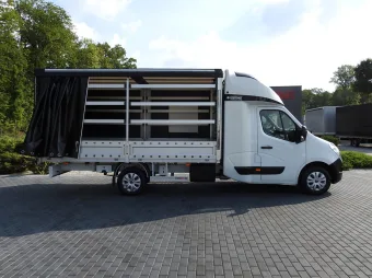 Renault Master skrzynia plandeka 8 palet 170KM 613631 - zaladunek