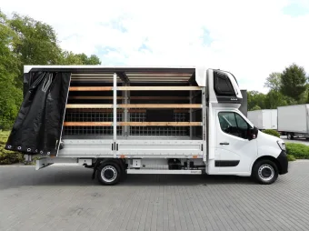 Renault Master skrzynia plandeka 10 palet 165KM 685463 - zaladunek