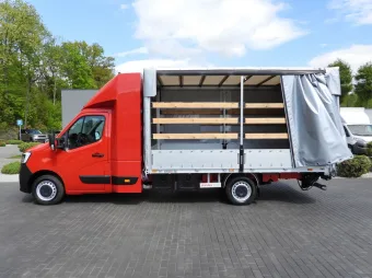 Renault Master skrzynia plandeka 8 palet 165KM 754052 - zaladunek