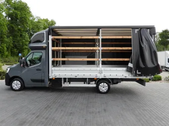 Renault Master skrzynia plandeka 10 palet 165KM 755733 - zaladunek