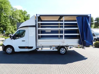 Renault Master skrzynia plandeka 8 palet 170KM 893694 - zaladunek