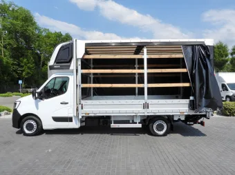 Renault Master skrzynia plandeka 10 palet 165KM 940813 - zaladunek