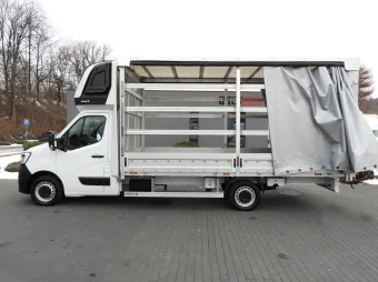 Renault Master skrzynia plandeka 10 palet 165KM 941360 - zaladunek