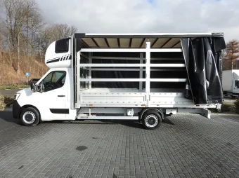 Renault Master skrzynia plandeka 10 palet 165KM 993955 - zaladunek