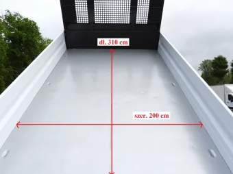 Renault Master wywrotka 130KM 385012 - zabudowa